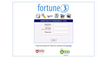 Tablet Screenshot of myfortune3cart.com